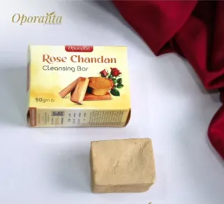 Oporajita Rose Chandan Cleansing Bar 50gm